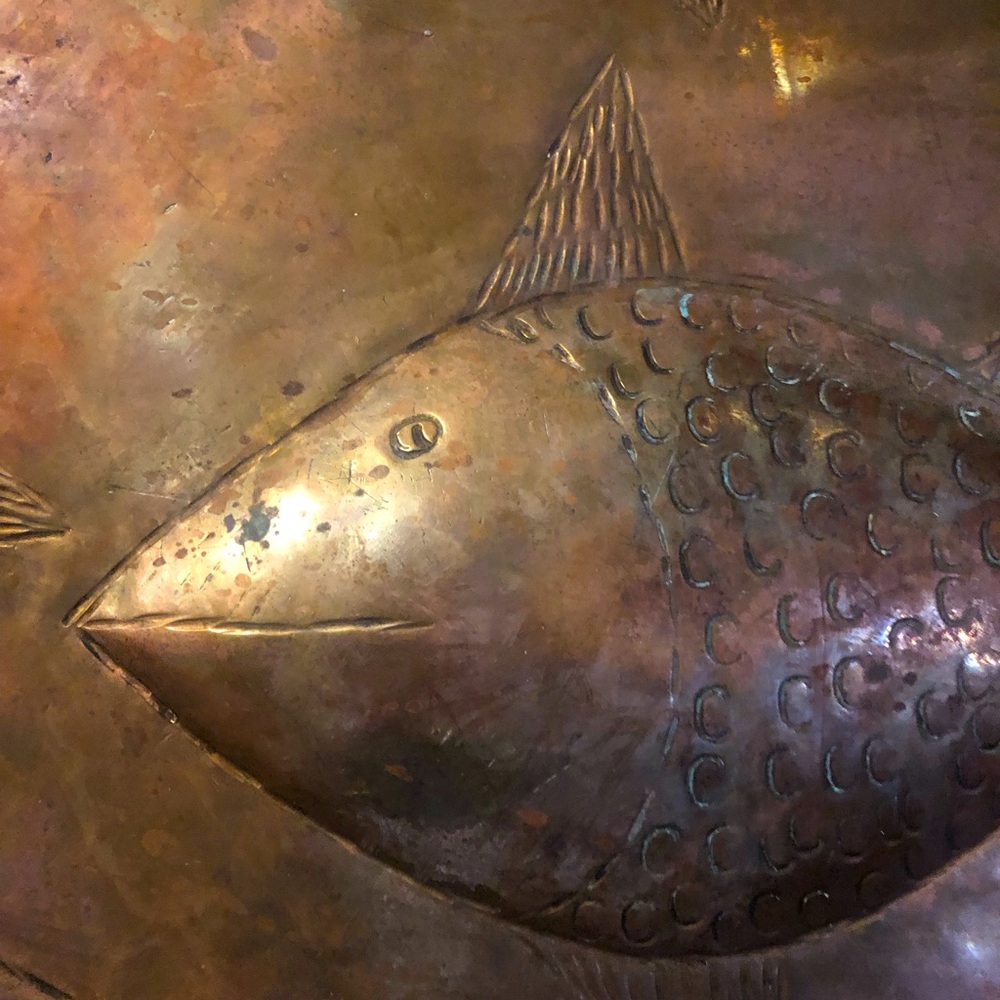 Cuba 20” BIG Large Nautical fish tray Caribbean handcrafted fine quality - Picture 2 of 10